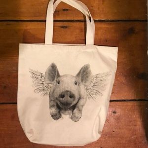 ERIC&CHRISTOPHER pigs fly tote